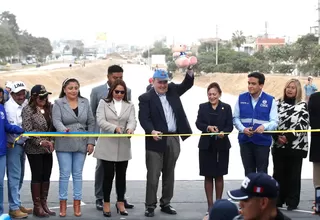 Inauguran nueva vía expresa sur, pero aún no está habilitada