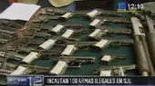 San Juan de Lurigancho: Policía decomisó más de 100 armas y municiones de guerra - Noticias de sucamec