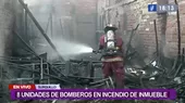 Incendio afecta inmueble en Surquillo  - Noticias de giancarlo-cassasa