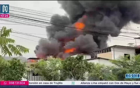 Alcaldesa confirma que incendio en Huachipa se originó en almacén clandestino sin licencia