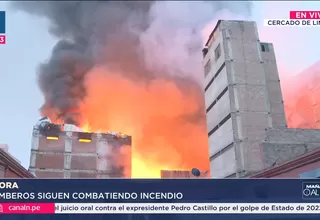 Incendio consume depósito clandestino en jirón Junín