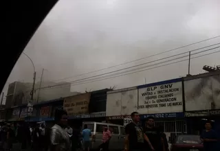 Incendio fue controlado en La Victoria