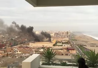 San Miguel: incendio y motín se desató en el Centro para Menores ‘Maranguita’