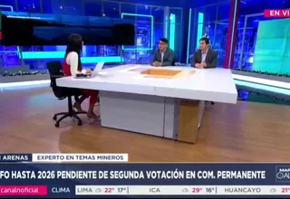 Incháustegui: Minería ilegal crece por ausencia del Estado