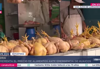 Alza de productos básicos ante bloqueos viales