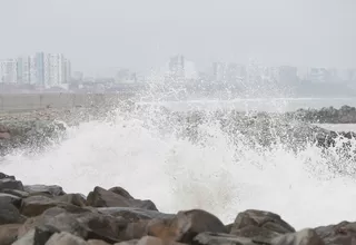 Indeci detalla zonas afectadas por olas anómalas y ordena cierre de Costa Verde