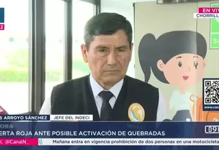 INDECI descarta indicios de El Niño pero advierte emergencia por lluvias en 525 distritos