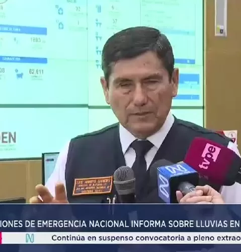 INDECI confirma 59 fallecidos por lluvias y alerta sobre posible Niño débil desde marzo