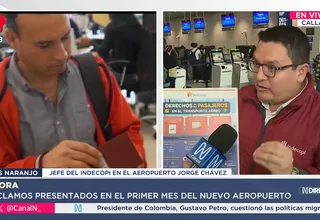 Indecopi registra más de 400 reclamos en nuevo Jorge Chávez