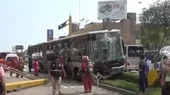 Independencia: Metropolitano se despistó, chocó y dejó varios heridos - Noticias de despiste