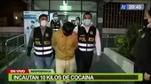 Independencia: PNP decomisa 10 kilos de cocaína que iban a ser trasladados a Chile - Noticias de cocaina