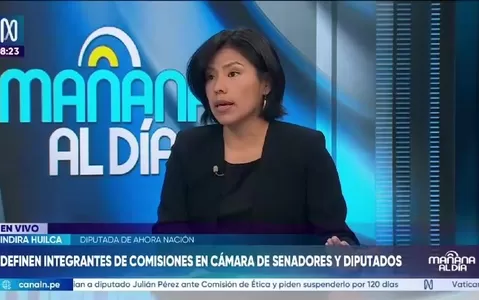 Indira Huilca defiende presencialidad en el Congreso: "Este proyecto de ley busca corregir este exceso que se ha dado"