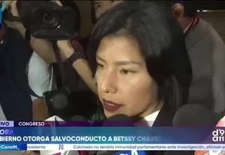 Indira Huilca: Salvoconducto a Betssy Chávez era una obligación del Perú por convenios internacionales