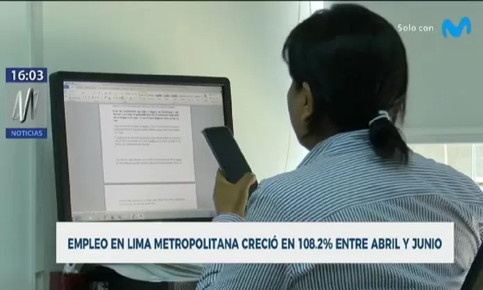 Inei Empleo En Lima Metropolitana Creció 1082 Entre Abril Y Junio Canal N 7166