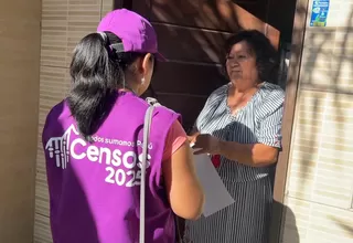 INEI inicia Censo Nacional 2025 con visitas a más de 14 millones de viviendas