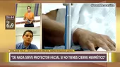 Fernando Mejía: "De nada sirve el uso de protector facial si no tienes un cierre hermético" - Noticias de protector-facial