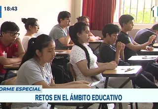 Informe especial: Los objetivos pendientes en el ámbito educativo