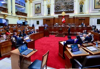Inmunidad parlamentaria: Congreso la aprueba en primera votación