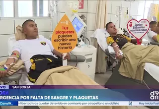 INSN San Borja en alerta roja por desabastecimiento de plaquetas y sangre para niños con cáncer