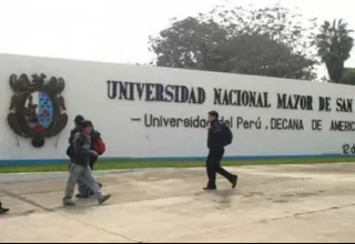 Instalarán mesa de trabajo para construir cerco perimétrico en universidad San Marcos