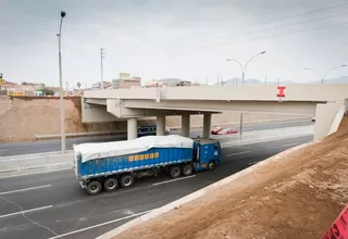 Panamericana Norte: obras del intercambio vial a desnivel estarán terminadas en julio