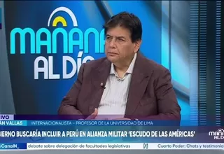 Internacionalista destaca beneficios y retos de una eventual incorporación del Perú al "Escudo de las Américas"