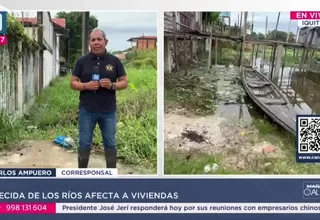 Inundaciones afectan viviendas en Iquitos y vecinos piden ayuda