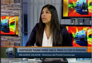 Investigación Panama Papers recibió Premio Pulitzer