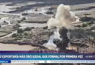 IPE: Exportación de oro ilegal superaría a la producción formal