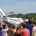 Iquitos: Avioneta cae y deja varios heridos