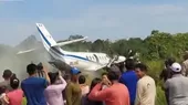 Iquitos: Avioneta cae y deja varios heridos - Noticias de iquitos