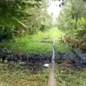 Iquitos: Derrame de petróleo contamina río