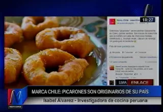 Isabel Álvarez: Los primeros registros de 'picarones' se dan en Perú