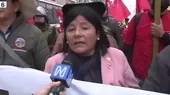 Isabel Cortez: "Esta es una marcha de los trabajadores" - Noticias de gabriel-cortez