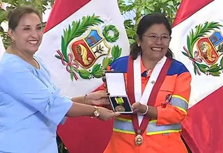 Isabel Cortez recibió condecoración de Dina Boluarte pese a que meses antes pidió la renuncia de la presidenta