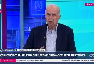 Ismael Benavides: Ruptura con México no afectaría comercio bilateral ni inversiones privadas