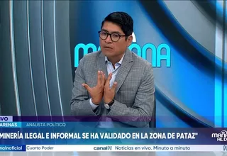Iván Arenas: “Hay una coalición de intereses entre Podemos Perú y los mineros informales”