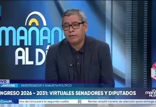 Iván Lanegra: Congreso bicameral hará más difícil una vacancia presidencial