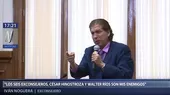 Iván Noguera: César Hinostroza, Walter Ríos y exconsejeros son mis enemigos - Noticias de cnm