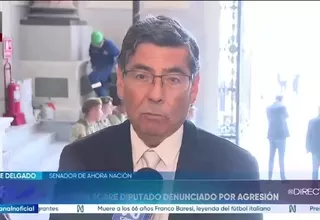 Jaime Delgado exige sanciones si se comprueba agresión de Julián Pérez Mallqui