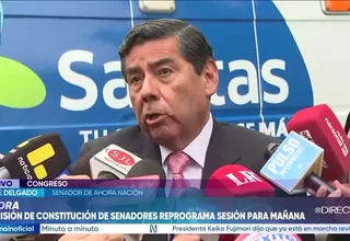 Jaime Delgado: Modificaciones a las facultades no deben desnaturalizar lo aprobado por Diputados