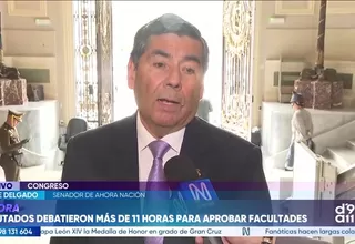 Jaime Delgado: Senado no puede incorporar materias que no fueron aprobadas por Diputados en facultades