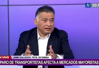 Jaime Gallegos: "Solicitamos al gobierno que puedan encontrar una solución pronta a este problema del paro"