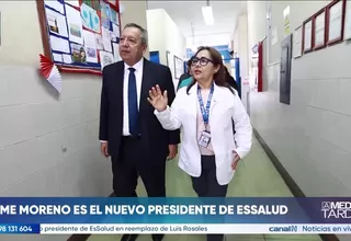 Gobierno designó a Jaime Moreno Eustaquio como nuevo presidente de EsSalud