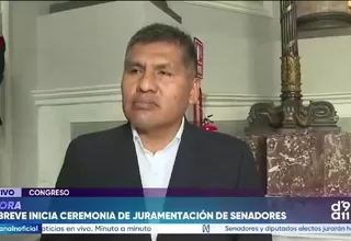 Jaime Quito anuncia que impulsan lista de consenso para la Mesa Directiva del Senado