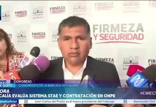 Jaime Quito pide al JNE proclamar resultados sin esperar auditoría y respetar el cronograma electoral