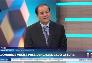 James Rodríguez: Fiscalía debe investigar viajes de Balcázar a Lambayeque