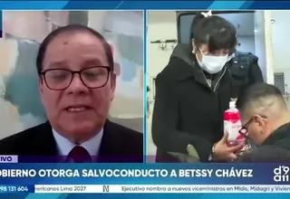James Rodríguez: “El salvoconducto no elimina la posibilidad de que Perú solicite la extradición de Betssy Chávez”
