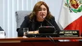 Ética no investigará a Janet Sánchez por caso gastos de representación - Noticias de gastos-campana