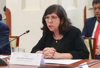 Janet Tello: El Congreso debe escuchar a los jueces